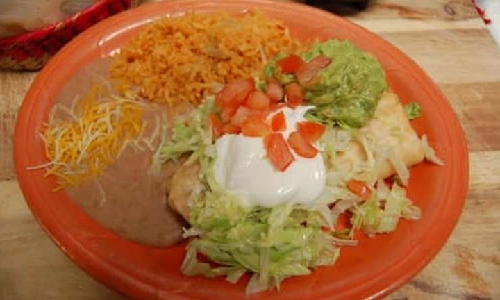 Chimichanga Dinner Combo