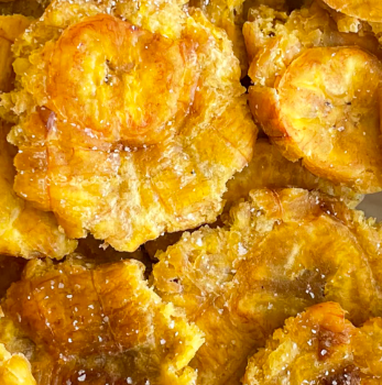 Tostones (fried plantain)