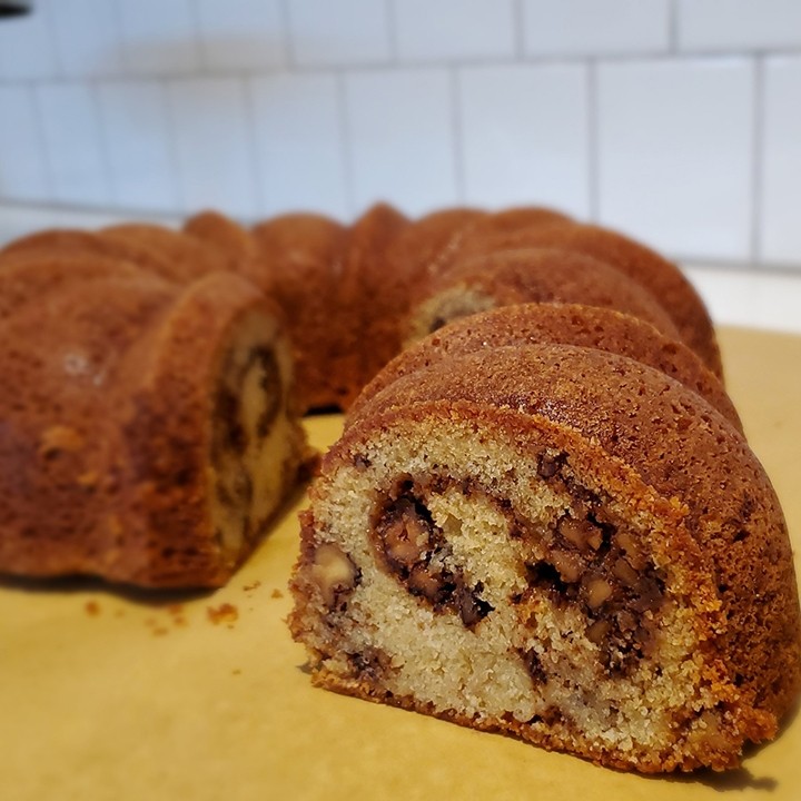 Classic Sour Cream Coffee Cake