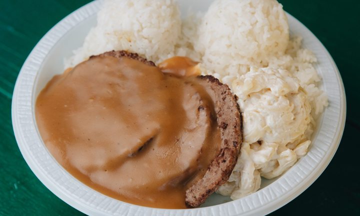 HAMBURGER STEAK PLATE