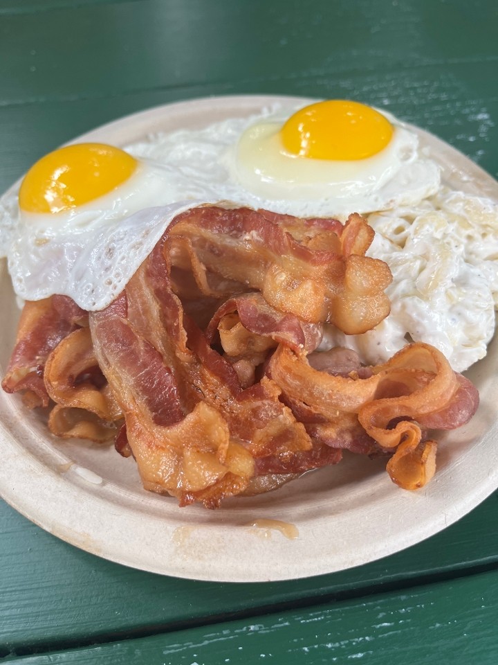 BACON AND 2 EGGS PLATE