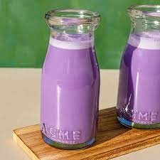 Ube Milk Latte