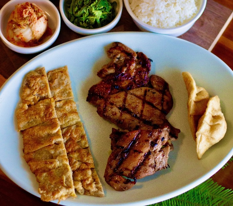 #23 Meat Jun/Korean Chicken/Mandoo