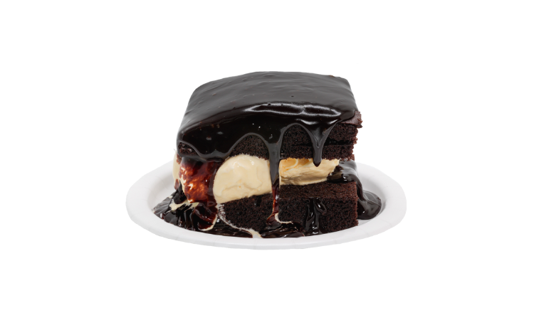 Chocolate Cake - Hot Fudge