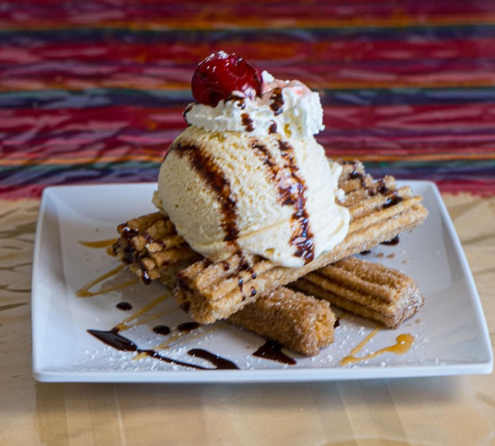 Icecream churro