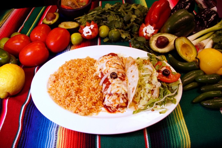 #15 Enchilada and Taco