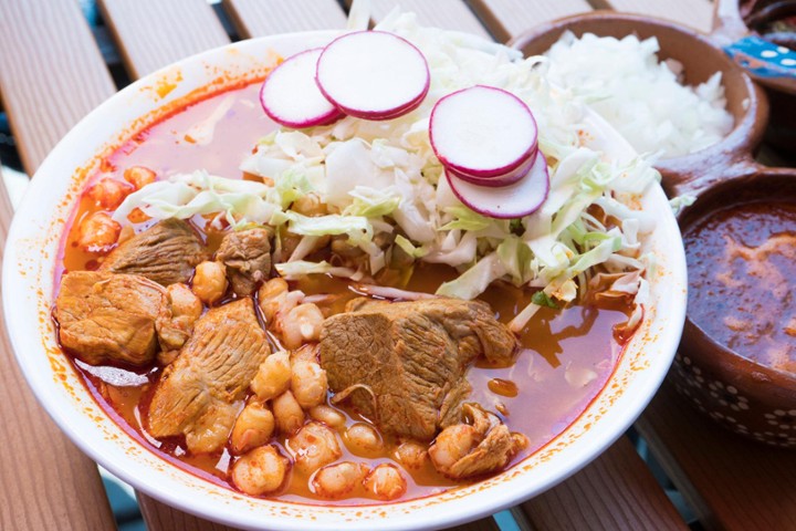 Pozole Large (Only weekends)