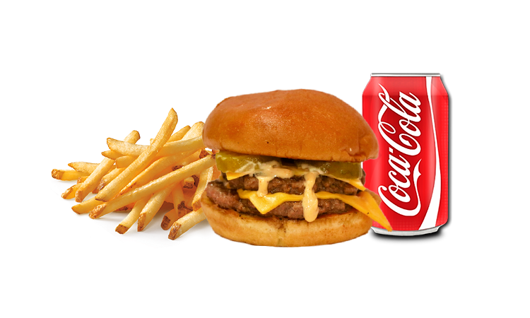 Double Smash Burger Combo