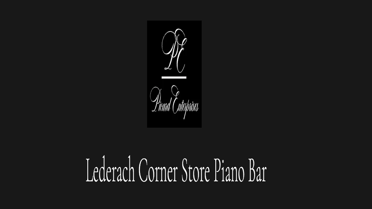 Lederach Corner Store - Piano Bar