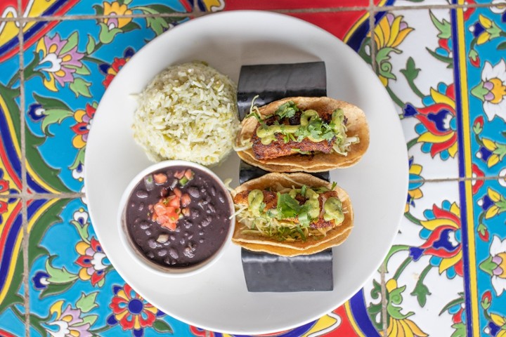Ancho Grilled Fish Tacos