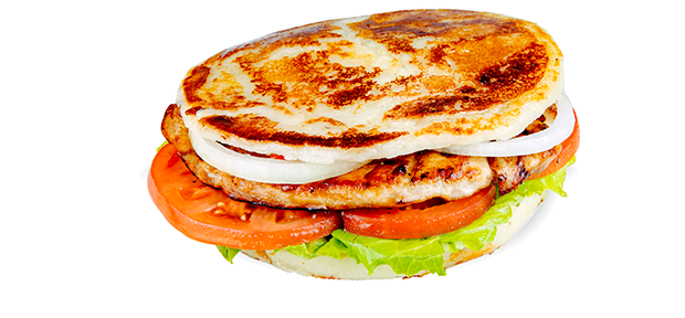 Chicken Arepa