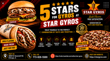 Star Gyros (Roosevelt & Homan)