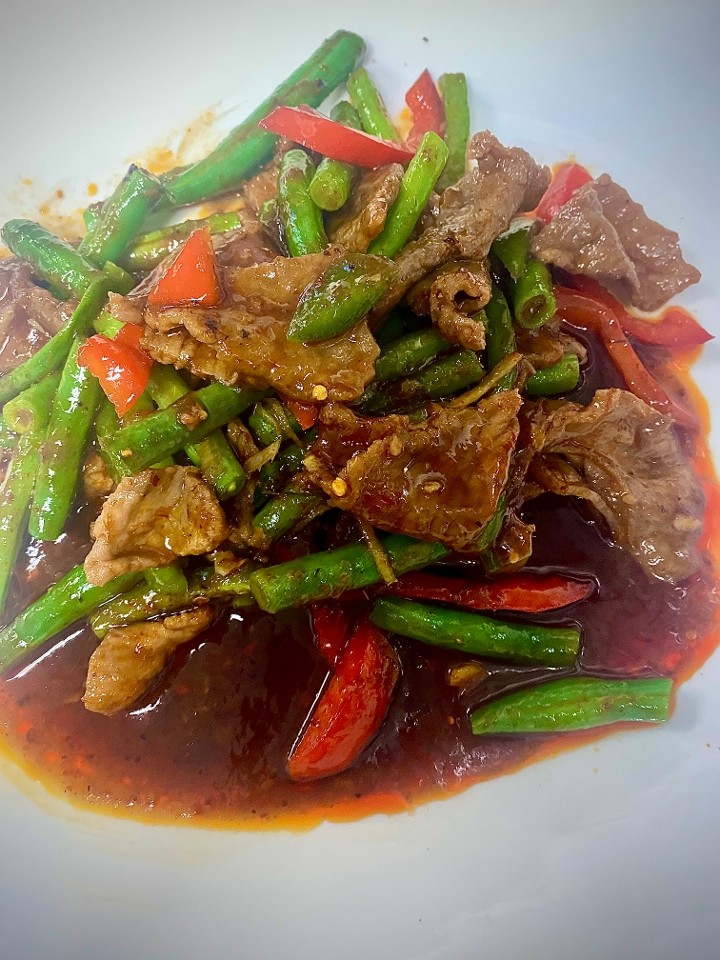 Pad Prik Khing (spicy)