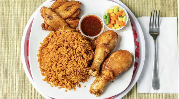 Jollof w/ Chicken