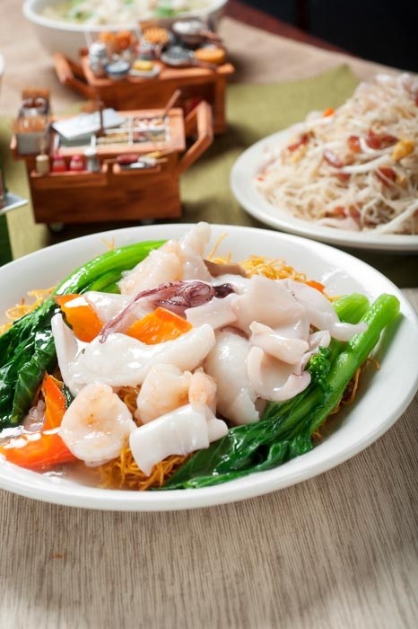 Seafood Chow Mein 海鮮炒面/河