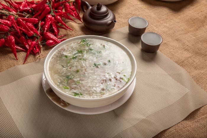 Minced Beef & Egg White Soup 西湖牛肉羹