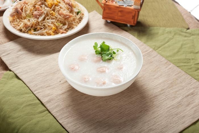 Special Meatball Congee 秘制肉丸粥