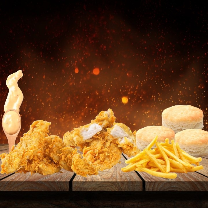 12Pc Tenders Family Meal- $24.99