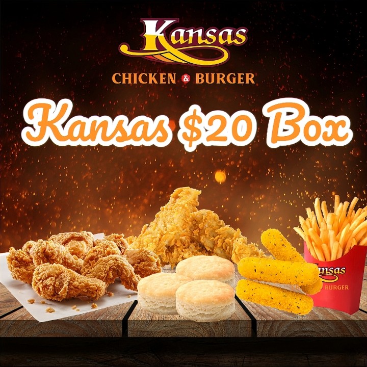 Kansas $20 Box