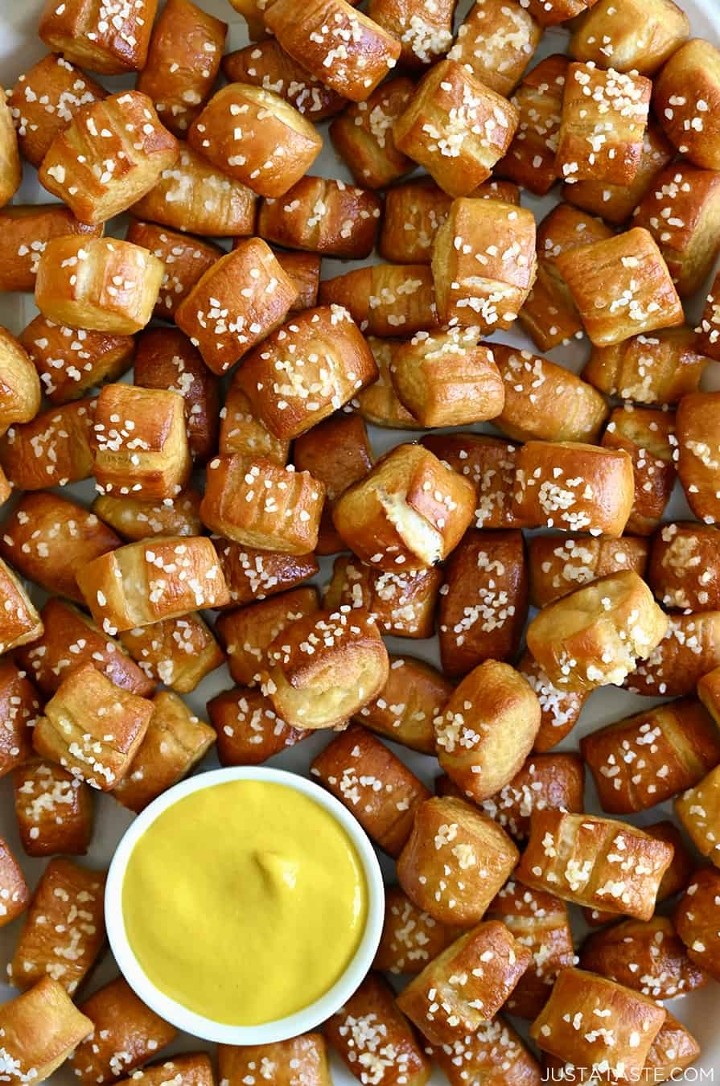 Bavarian Pretzel Bites