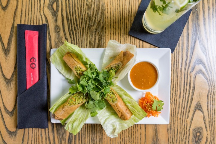 Edamame Spring Rolls