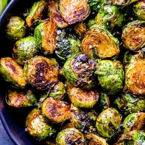 Fried Brussel sprouts