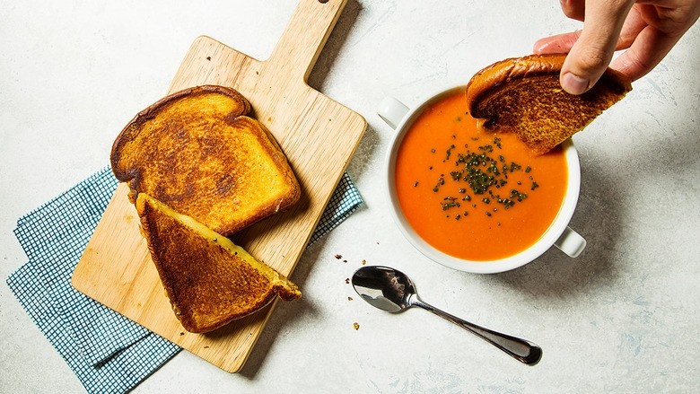 SOUP & GRILLED CHEESE
