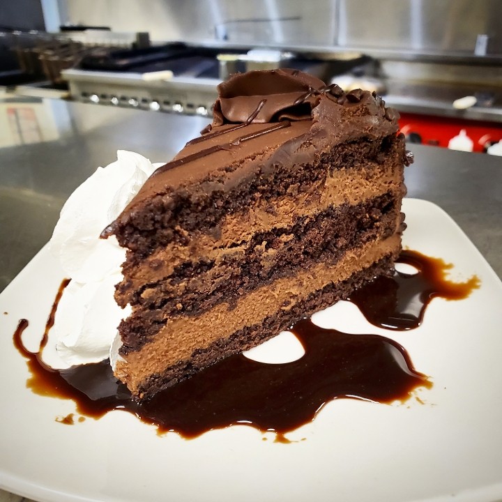 Chocolate Surrender Cake [v]
