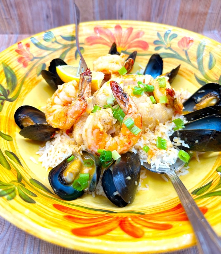 Caribbean Seafood Bowl
