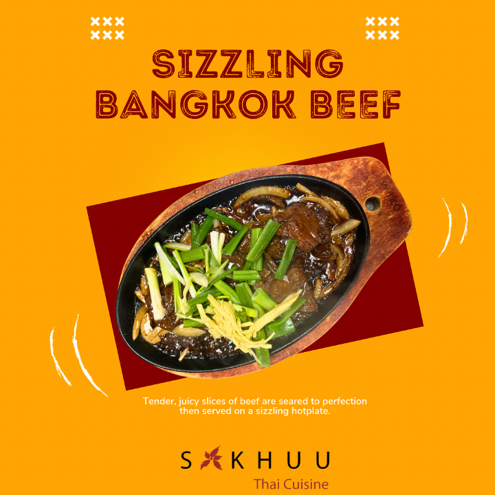 Sizzling Bangkok Beef