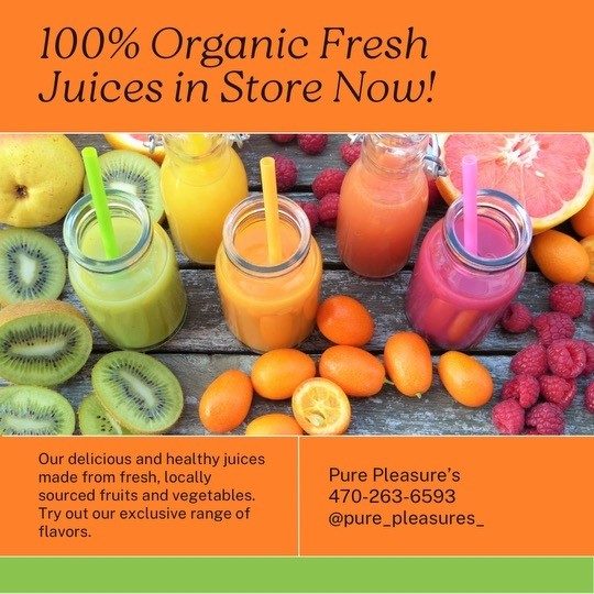 Cold Pressed Organic Juice