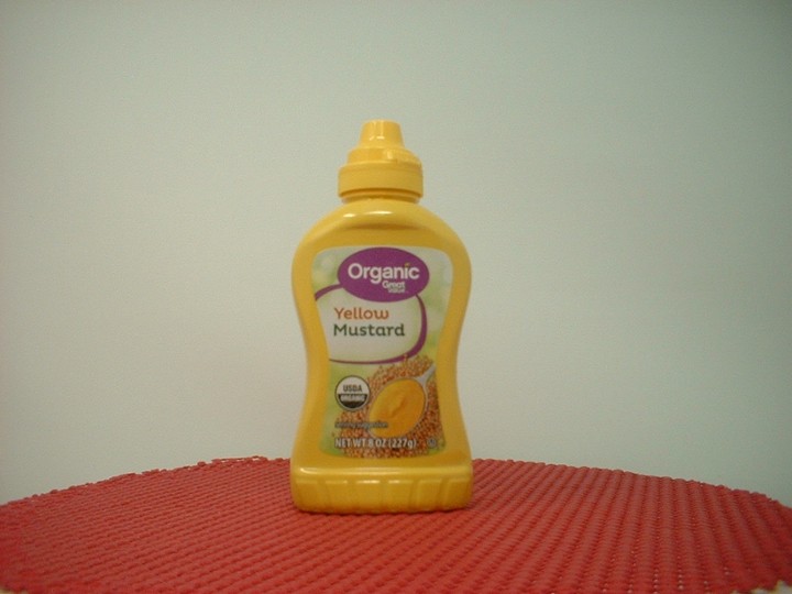 8oz Mustard, Organic Yellow