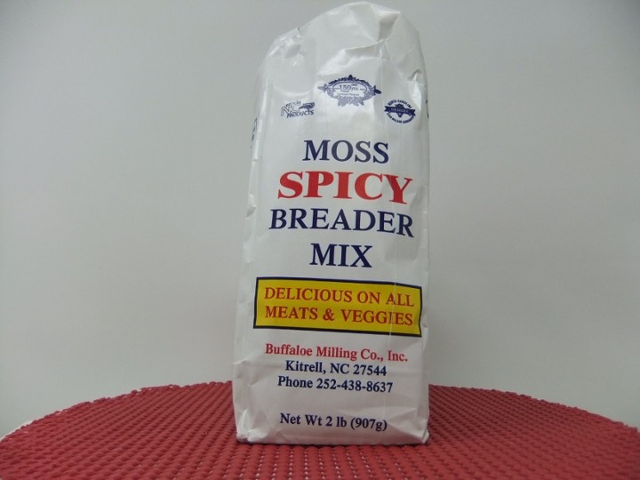 2lb Moss Spicy Breader Mix