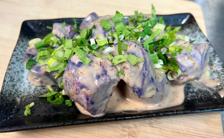 Purple yam salad