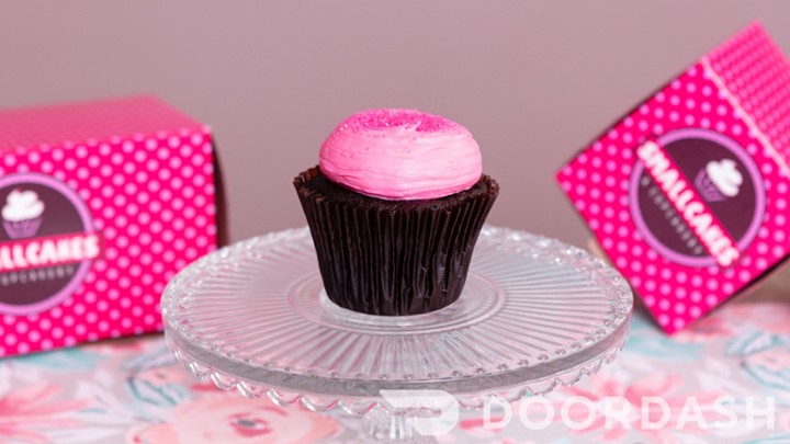 Pink Chocolate Cupcake