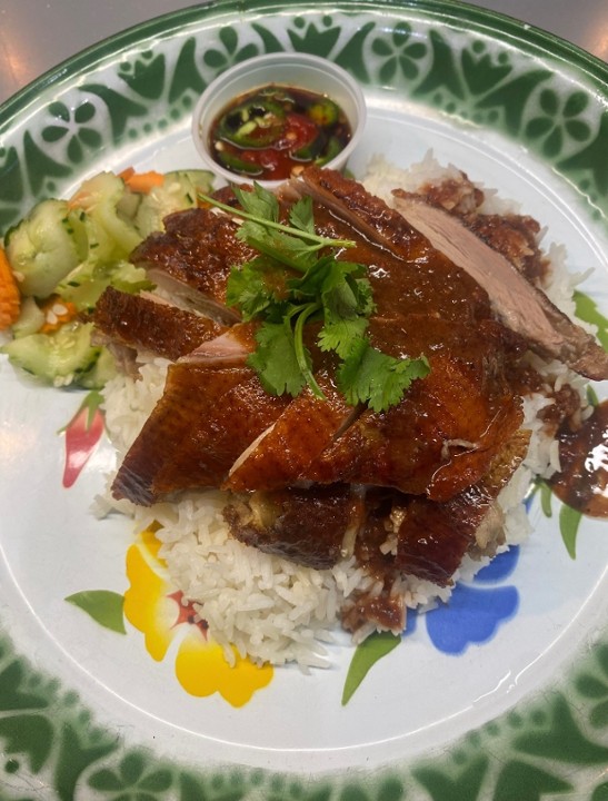 Roasted Duck over rice