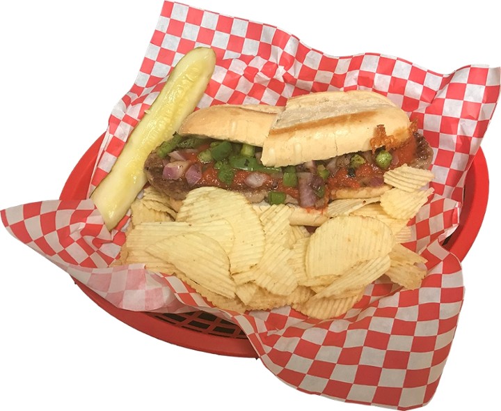 Beef Steak Hoagie Sub