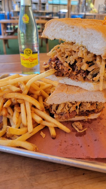 Smoked Pulled Pork Sandwich