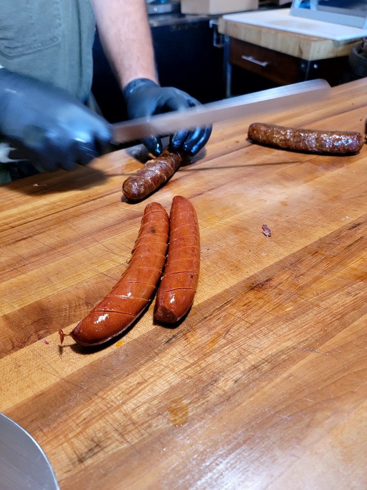 2pc SAUSAGE PLATE