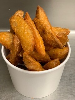 Fried Potato Wedges