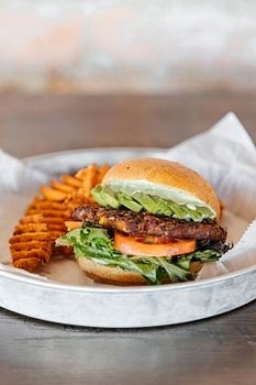 CHIPOTLE BLACK BEAN BURGER