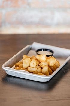 BEER BATTERED CHEESE CURDS