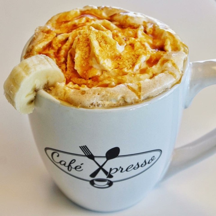 Bananas Foster Latte - Large Hot