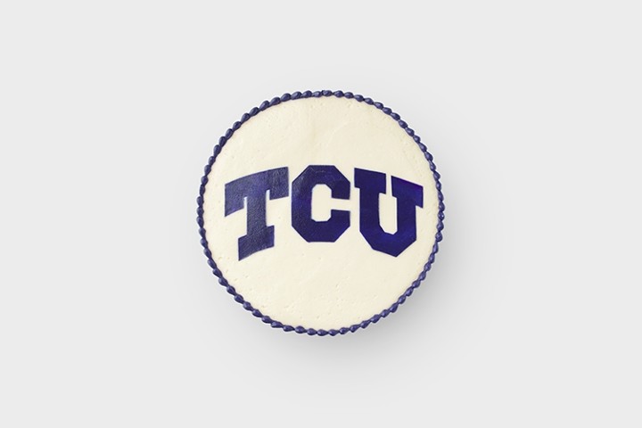TCU Graduation Cake