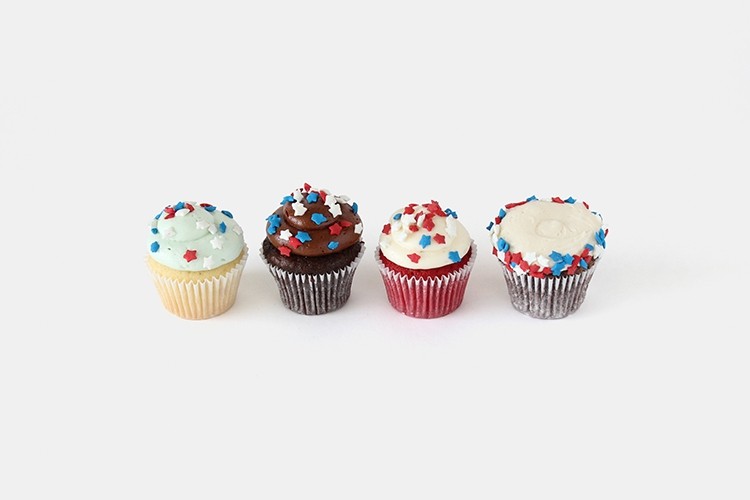 4th of July Mini Cupcakes