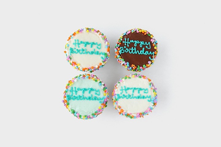 Happy Birthday Cupcake 4 Box