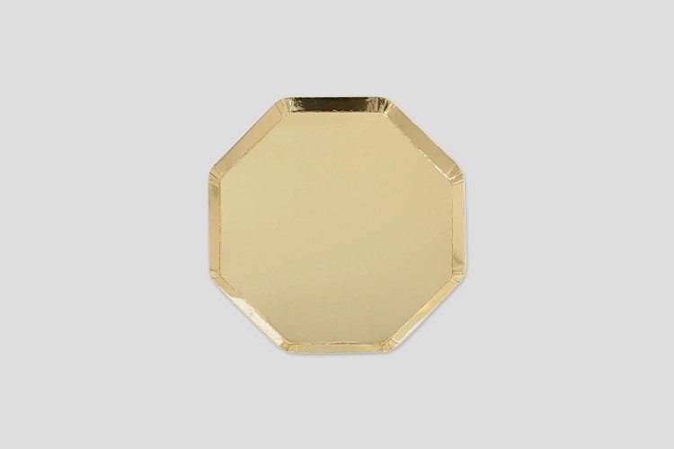Meri Meri - Gold Small Plates