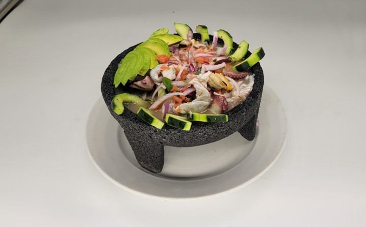 Ceviche Molcajete