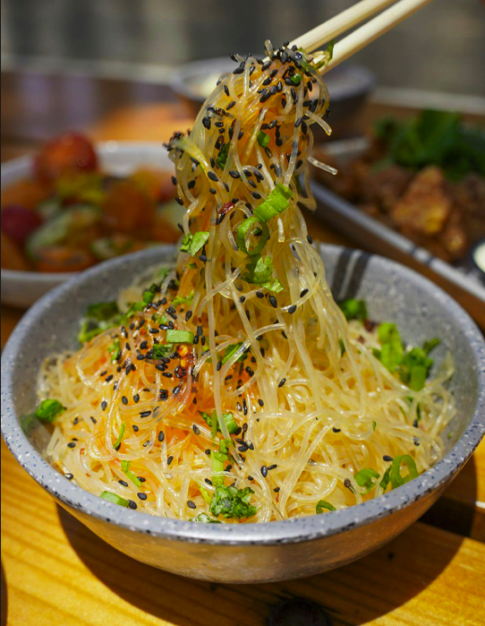 Sesame Rice Noodles