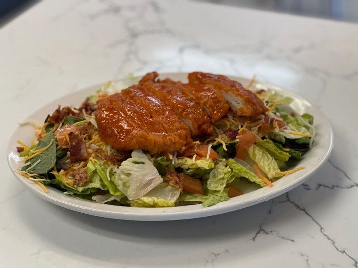 Buffalo Bacon Chicken Salad